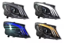Load image into Gallery viewer, Daves Auto Accessories Electronics &amp; Accessories > Car Parts &amp; Accessories > Car Parts For 16-20 Mercedes-benz W447 Metris Upgrade M Style Front Bumper Headlights Kit