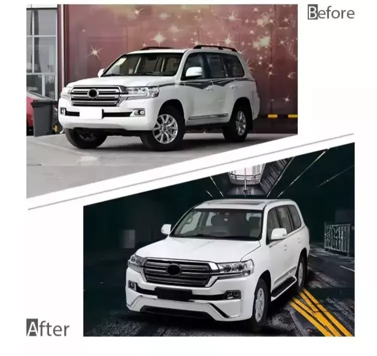 Daves Auto Accessories Electronics & Accessories > Car Parts & Accessories > Car Parts Front Bumper Lip & Rear Bumper Splitter For Land Cruiser LC200