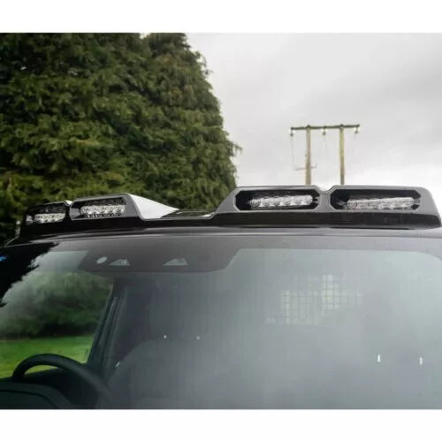 Daves Auto Accessories Electronics & Accessories > Car Parts & Accessories > Car Parts New Aftermarket Land Rover Defender Front Roof Spoiler W LEDs 2020-2025 L663