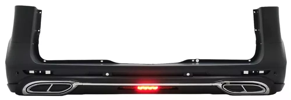 Daves Auto Accessories Electronics & Accessories > Car Parts & Accessories > Car Parts Rear Bumper Diffuser Spoiler Lip for Mercedes Vito Metris Maybach Body Kit 16-23