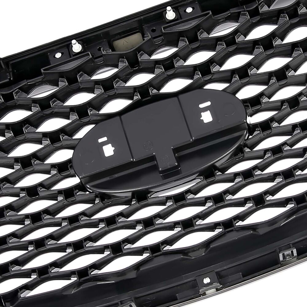 Forged LA For 18-22 Infiniti Q50 Sport Front Bumper Upper&Lower Grille Grill Glossy Black