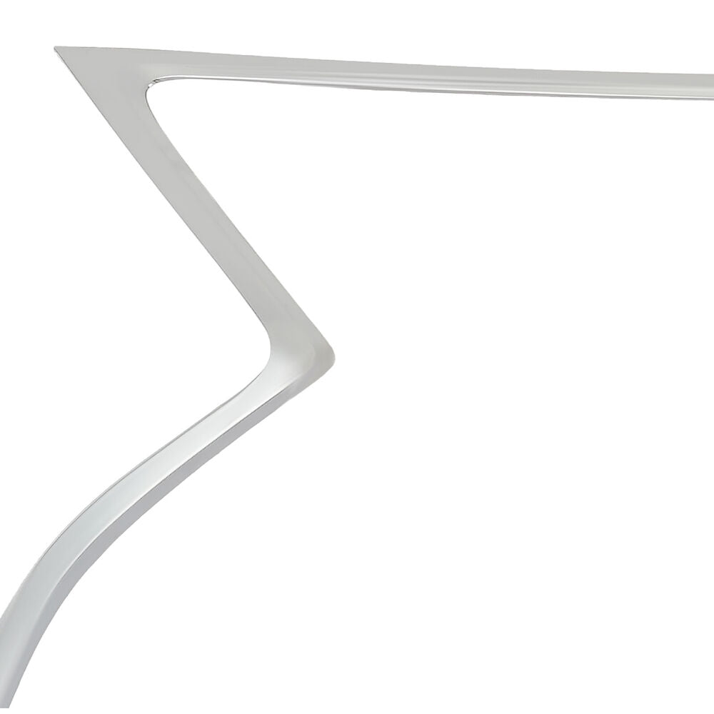 Forged LA For 20-22 Lexus RX350 RX450h Front Upper Grille Assembly Chrome Black 531010E420