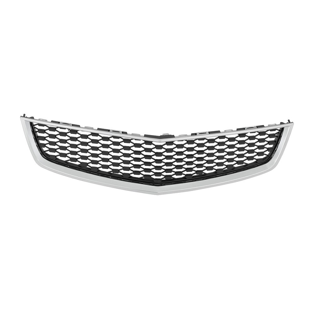 Forged LA For 2010-2015 Chevrolet Equinox Front Lower Grille Chrome Shell Black Insert