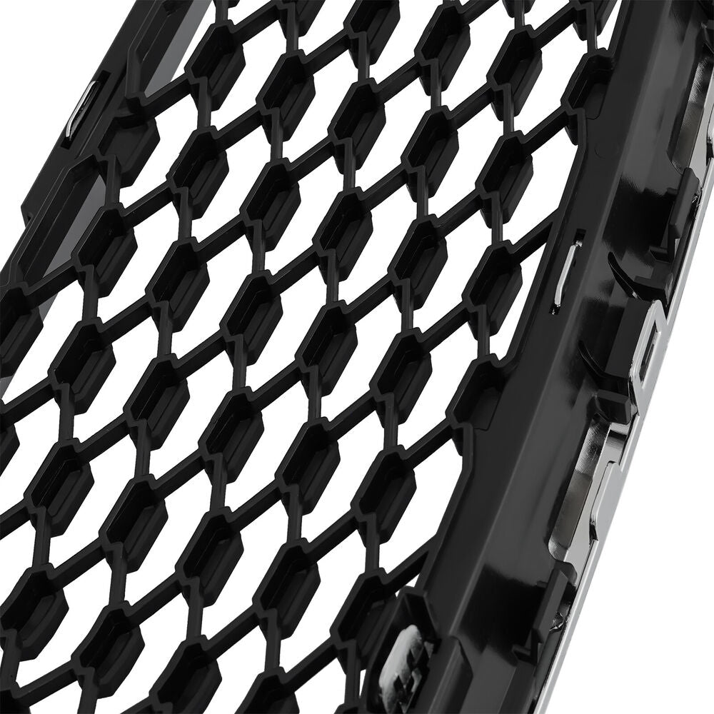 Forged LA For 2010-2015 Chevrolet Equinox Front Lower Grille Chrome Shell Black Insert