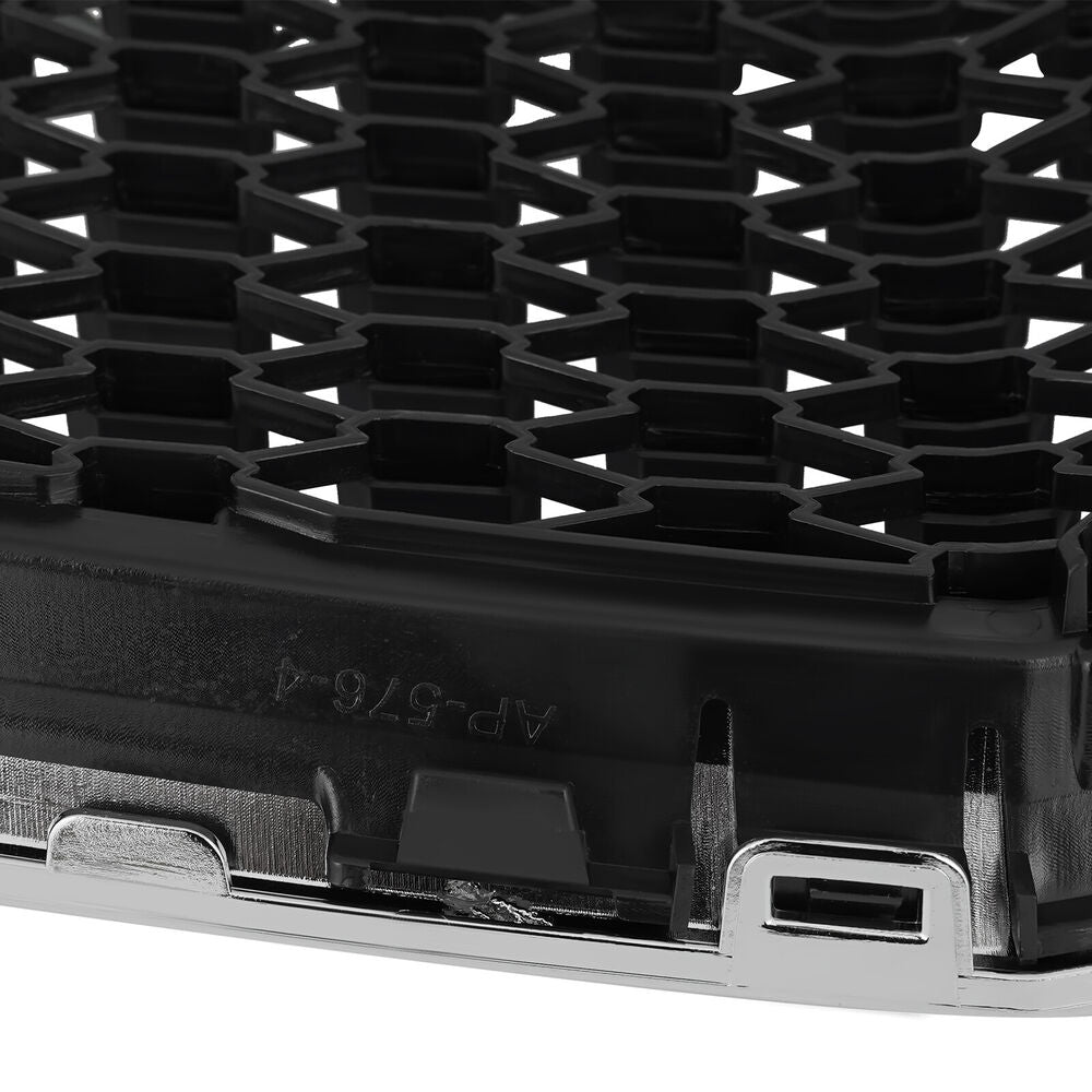 Forged LA For 2010-2015 Chevrolet Equinox Front Lower Grille Chrome Shell Black Insert