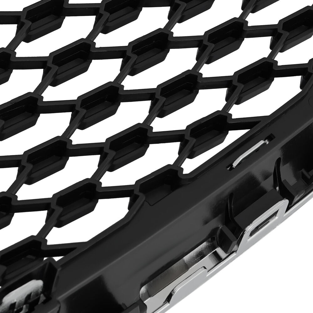 Forged LA For 2010-2015 Chevrolet Equinox Front Lower Grille Chrome Shell Black Insert