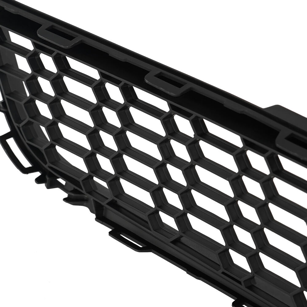 Forged LA For 2011-2014 VW Jetta MK6 Front Bumper Lower Grille Black w/ Chrome Honeycomb