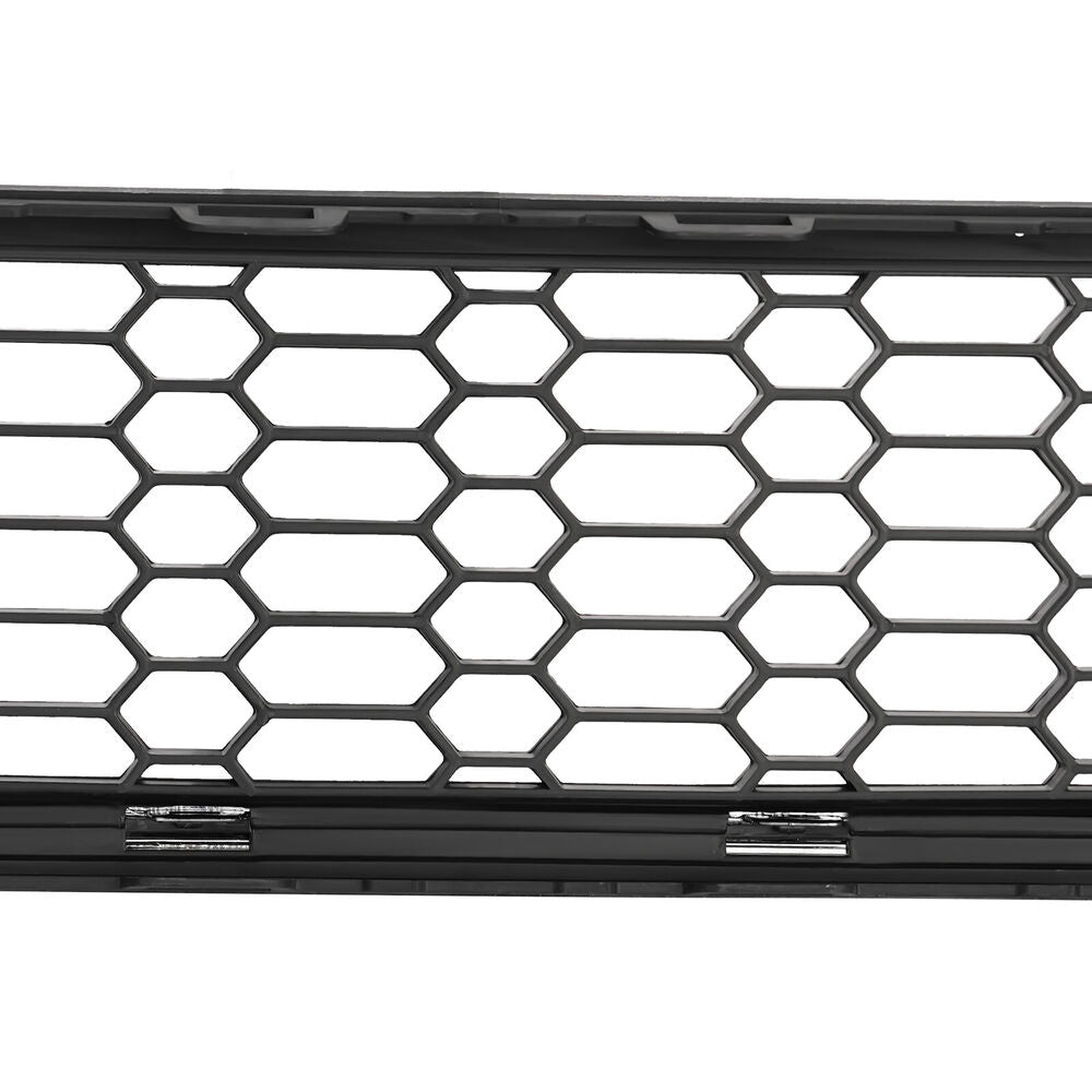 Forged LA For 2011-2014 VW Jetta MK6 Front Bumper Lower Grille Black w/ Chrome Honeycomb