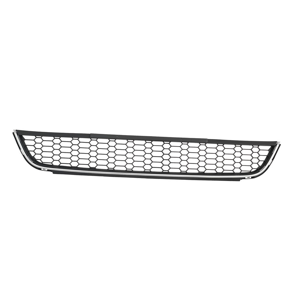 Forged LA For 2011-2014 VW Jetta MK6 Front Bumper Lower Grille Black w/ Chrome Honeycomb