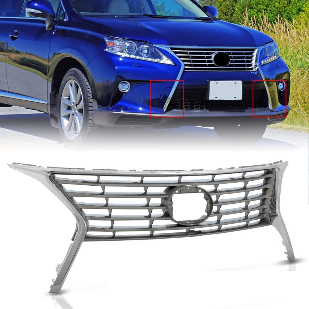 Forged LA For 2013-2015 Lexus RX350 Silver Plastic Front Grille 531010E140 LX1200144