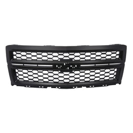 Forged LA For 2014-2015 Chevrolet Silverado 1500 Front Upper Honeycomb Grille Gloss Black