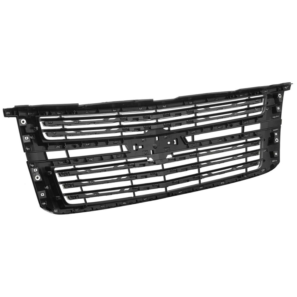 Forged LA For 2015-2020 Chevrolet Chevy Tahoe Front Upper Main Gloss Black Grille Grill