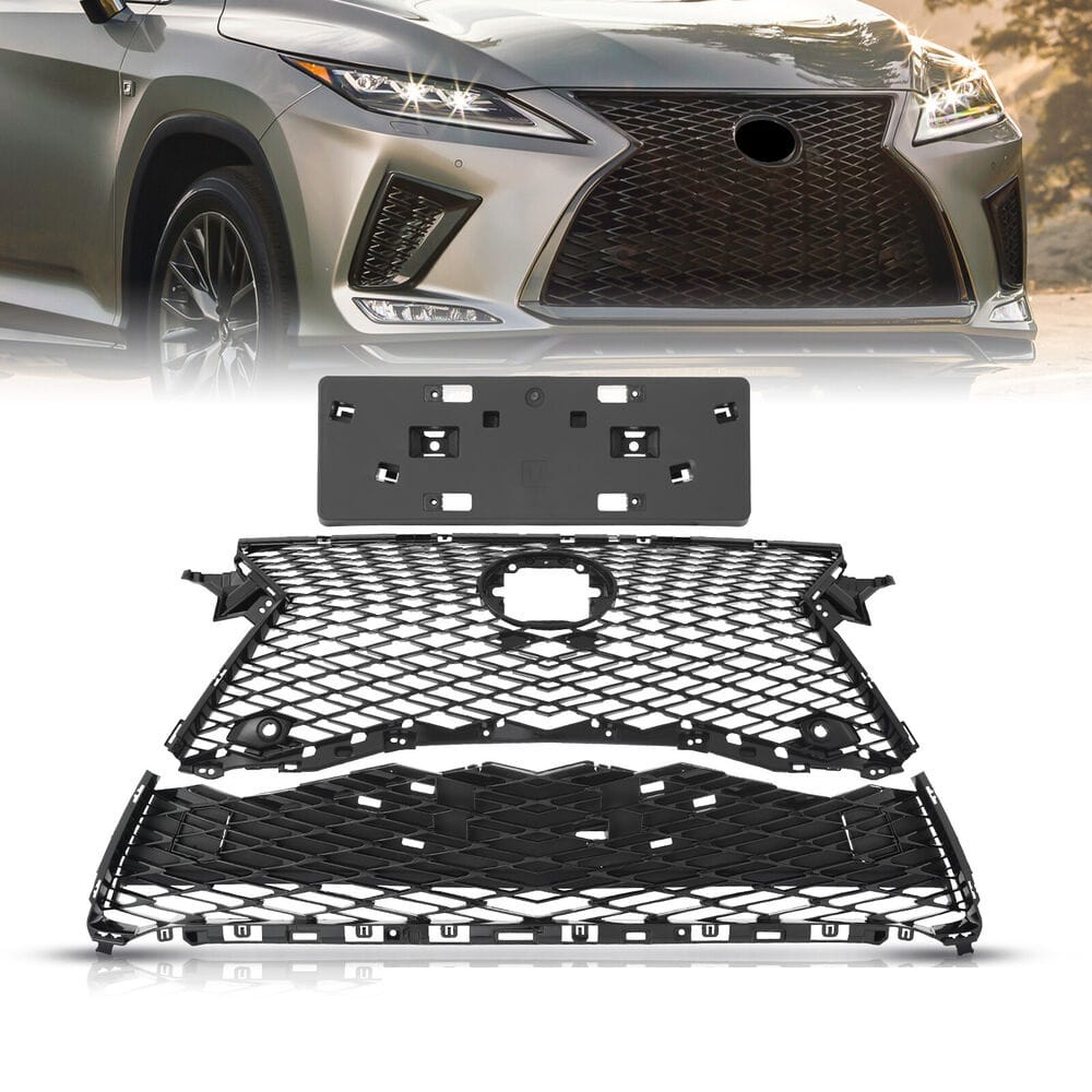 Buy Enhance Your Lexus RX350 RX450H F Sport: 2016-2019 Black Front ...