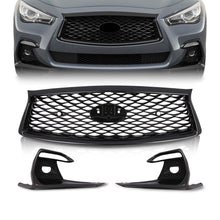Load image into Gallery viewer, Forged LA For 2018-2022 Infiniti Q50 Sport Front Grille &amp; Fog Light Lamp Grill Bezel Cover