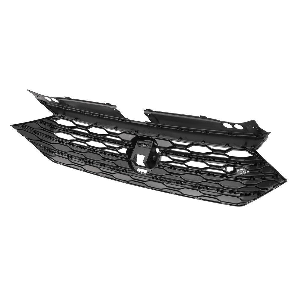 Forged LA For 2019-2021 Volkswagen VW Jetta MK7 Front Bumper Grille Glossy Black Grill