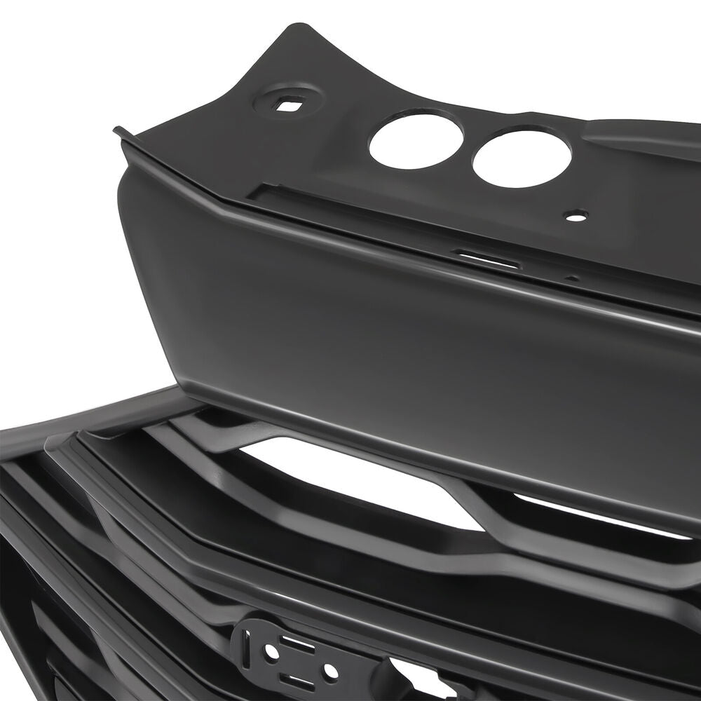 Forged LA For 2019-2021 Volkswagen VW Jetta MK7 Front Bumper Grille Glossy Black Grill