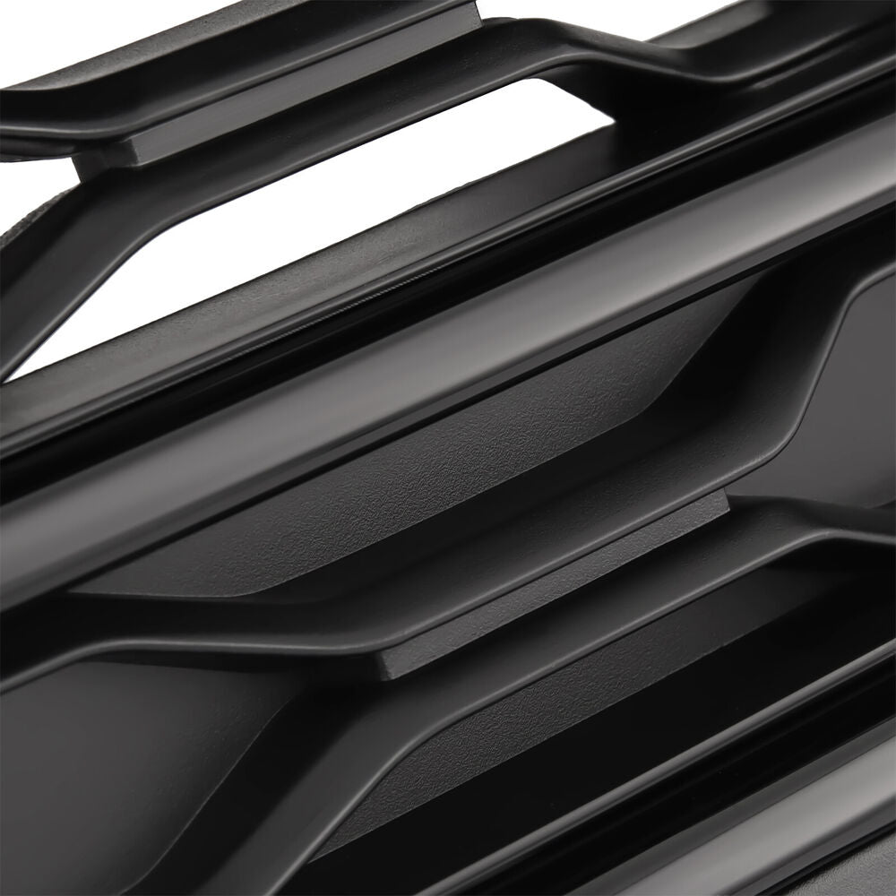 Forged LA For 2019-2021 Volkswagen VW Jetta MK7 Front Bumper Grille Glossy Black Grill