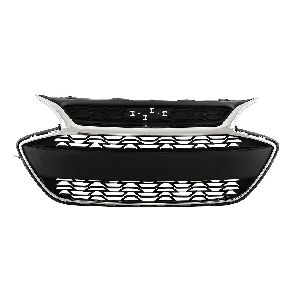 Forged LA For 2019-2022 Chevrolet Spark Front Grille Assembly Black w/Chrome Trim 42687998