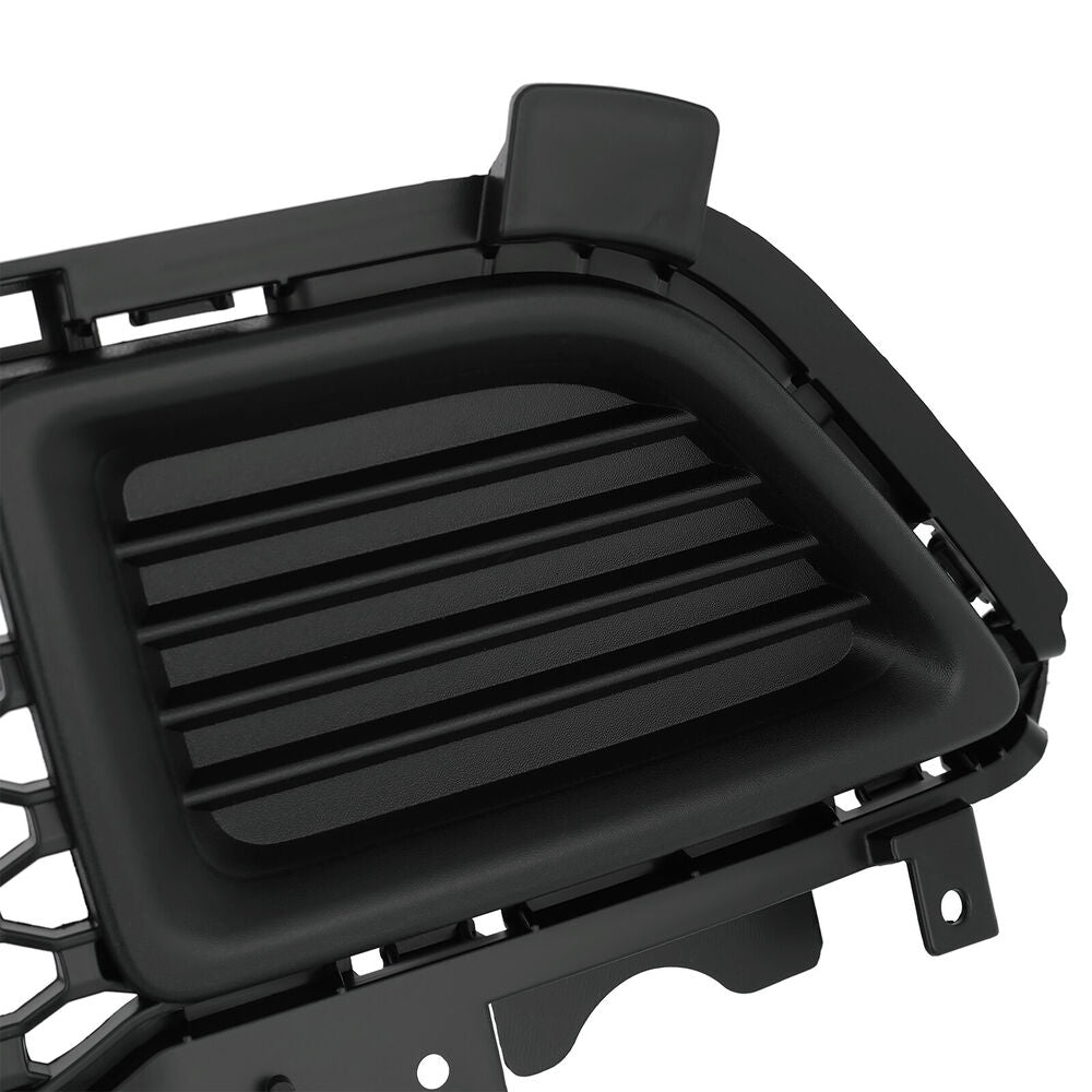 Forged LA For 2019-2023 Jeep Cherokee Black Bumper Lower Grille Without Holes 68288044AB