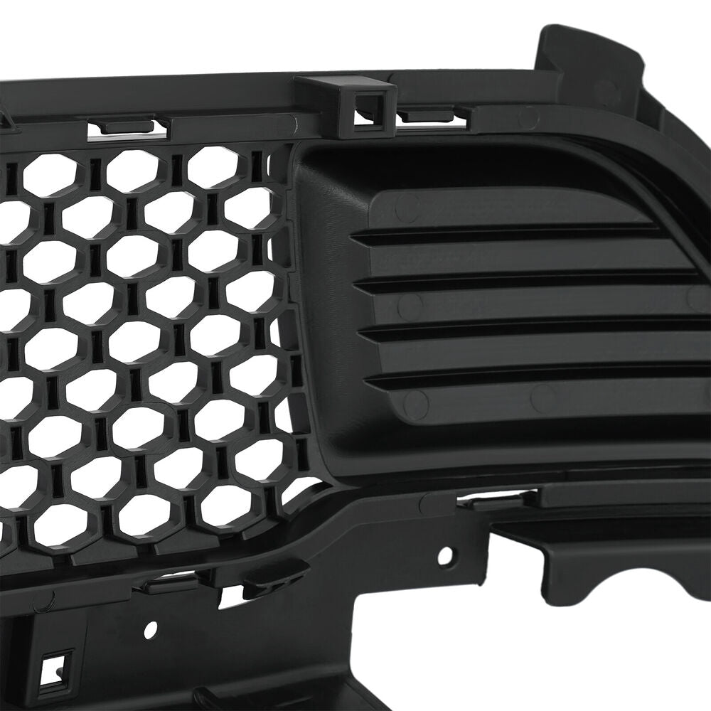 Forged LA For 2019-2023 Jeep Cherokee Black Bumper Lower Grille Without Holes 68288044AB