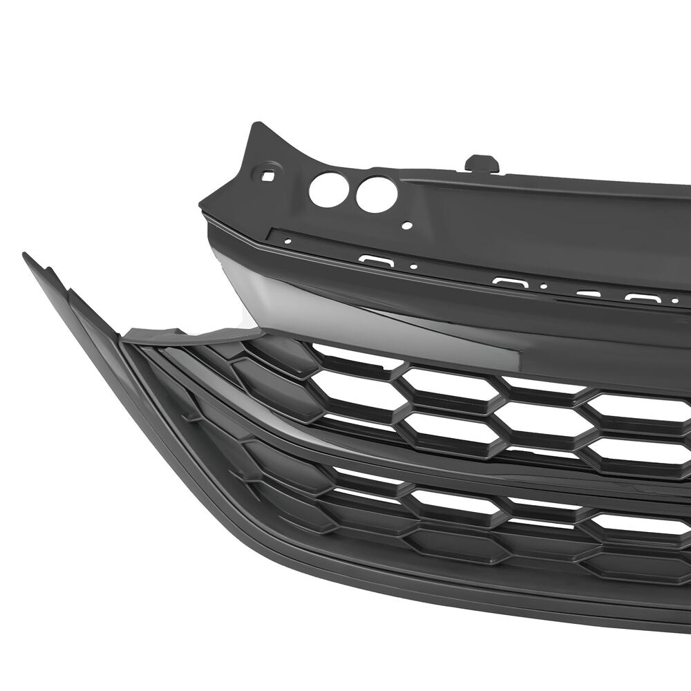 Forged LA For 2022 2023 2024 Vw Volkswagen Jetta Front Bumper Black Grill Upper Grille