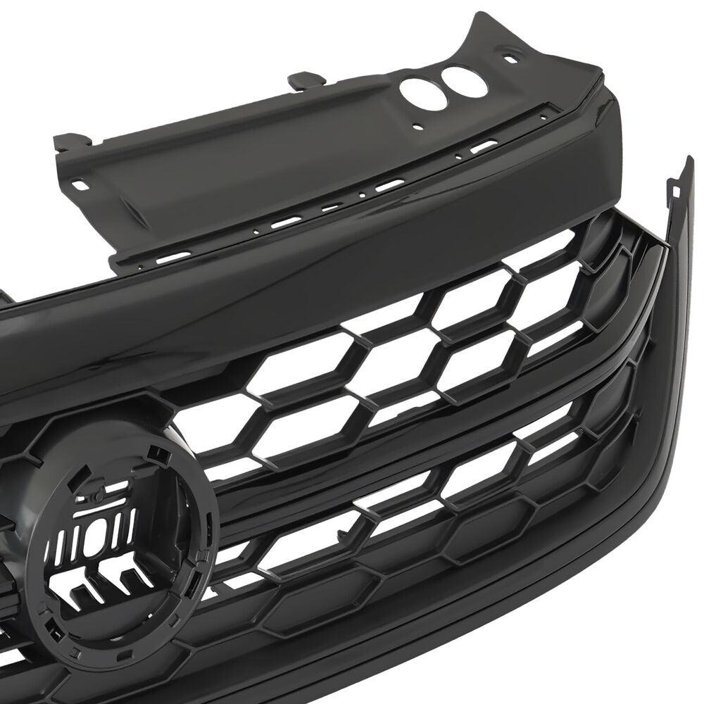 Forged LA For 2022 2023 2024 Vw Volkswagen Jetta Front Bumper Black Grill Upper Grille