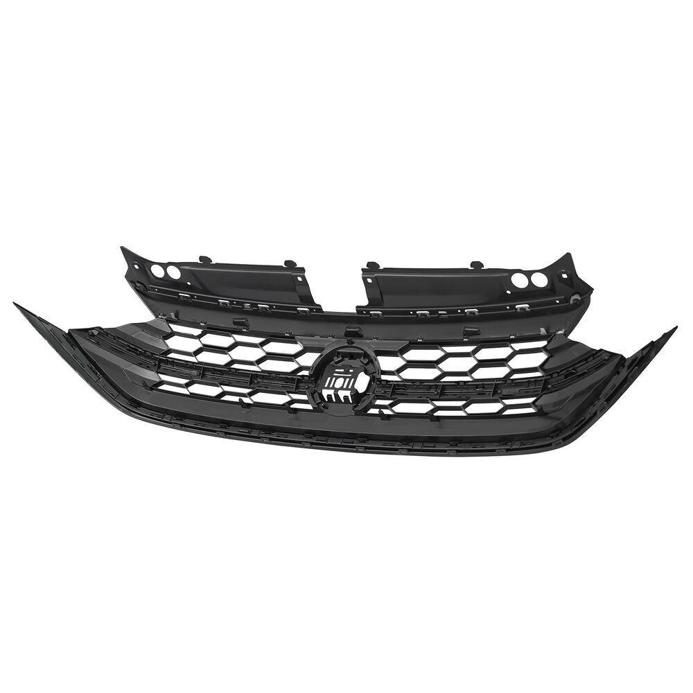 Forged LA For 2022 2023 2024 Vw Volkswagen Jetta Front Bumper Black Grill Upper Grille
