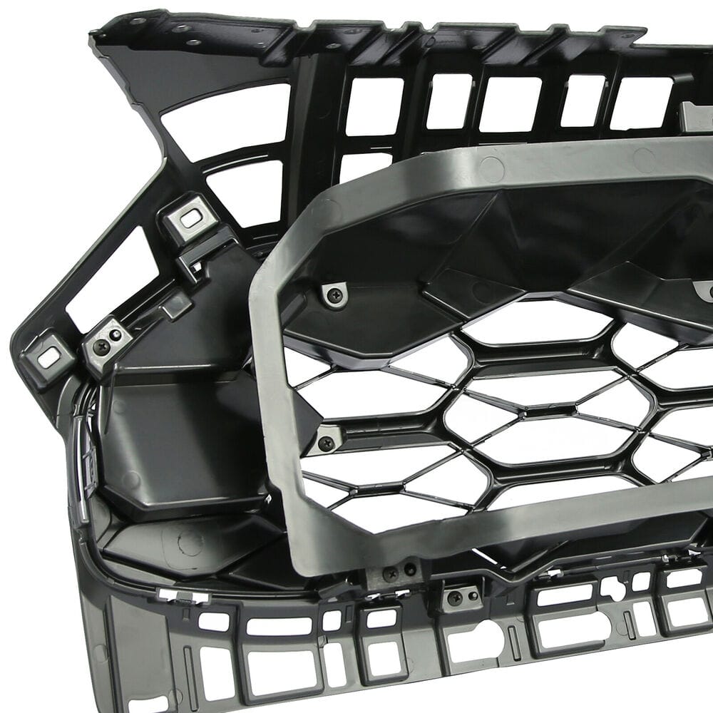 Forged LA For 2023 Honda HRV Front Bumper Upper Matt Black Honeycomb Grille Grill Plastic