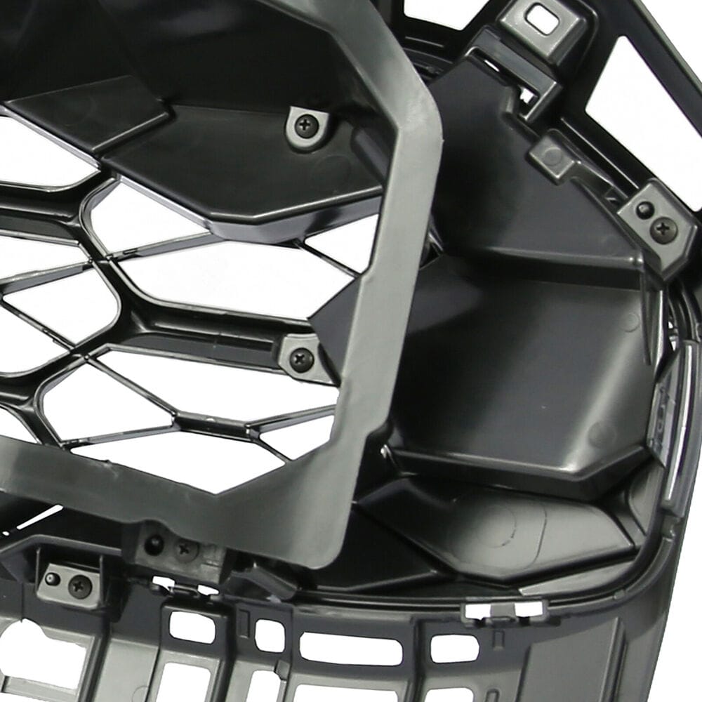 Forged LA For 2023 Honda HRV Front Bumper Upper Matt Black Honeycomb Grille Grill Plastic