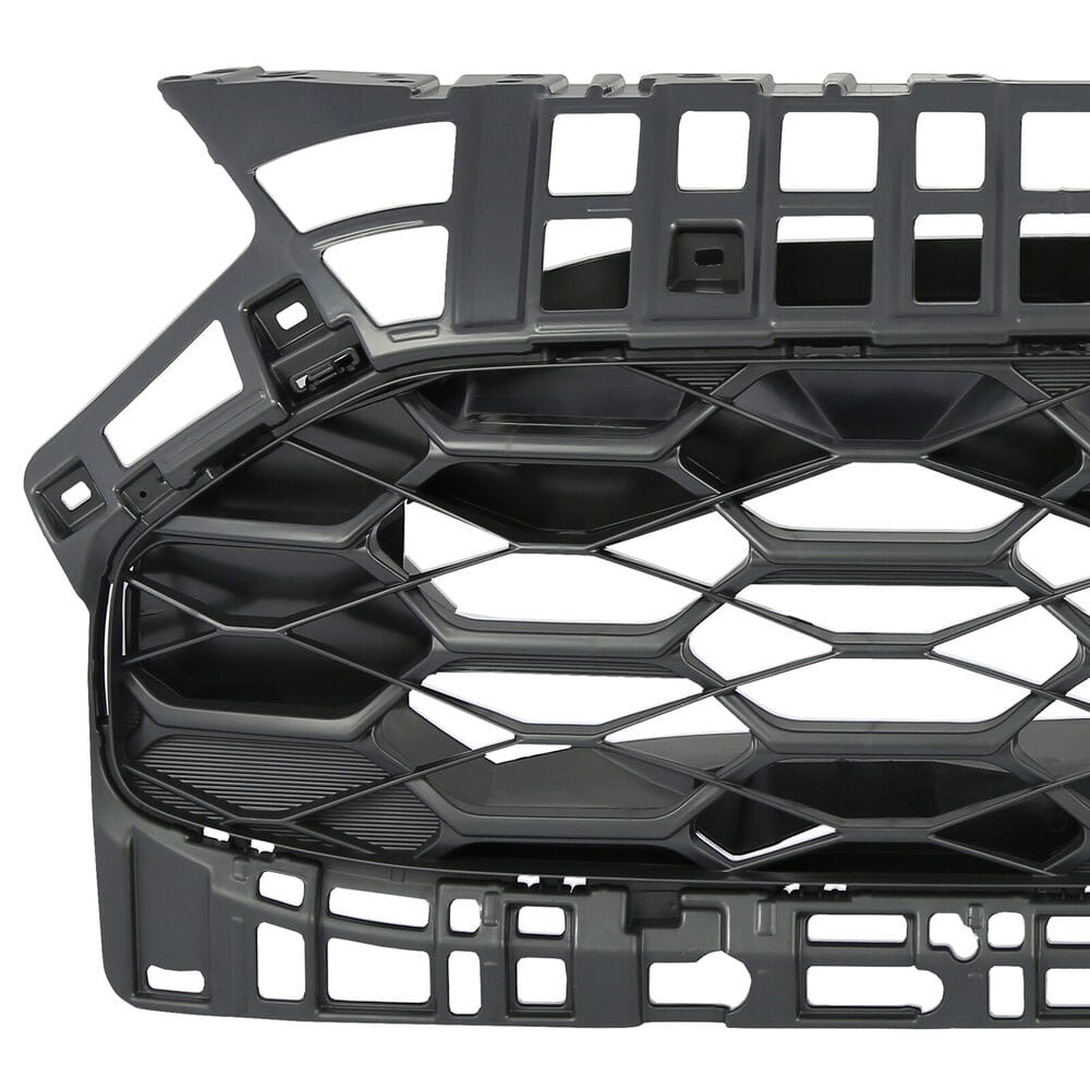 Forged LA For 2023 Honda HRV Front Bumper Upper Matt Black Honeycomb Grille Grill Plastic