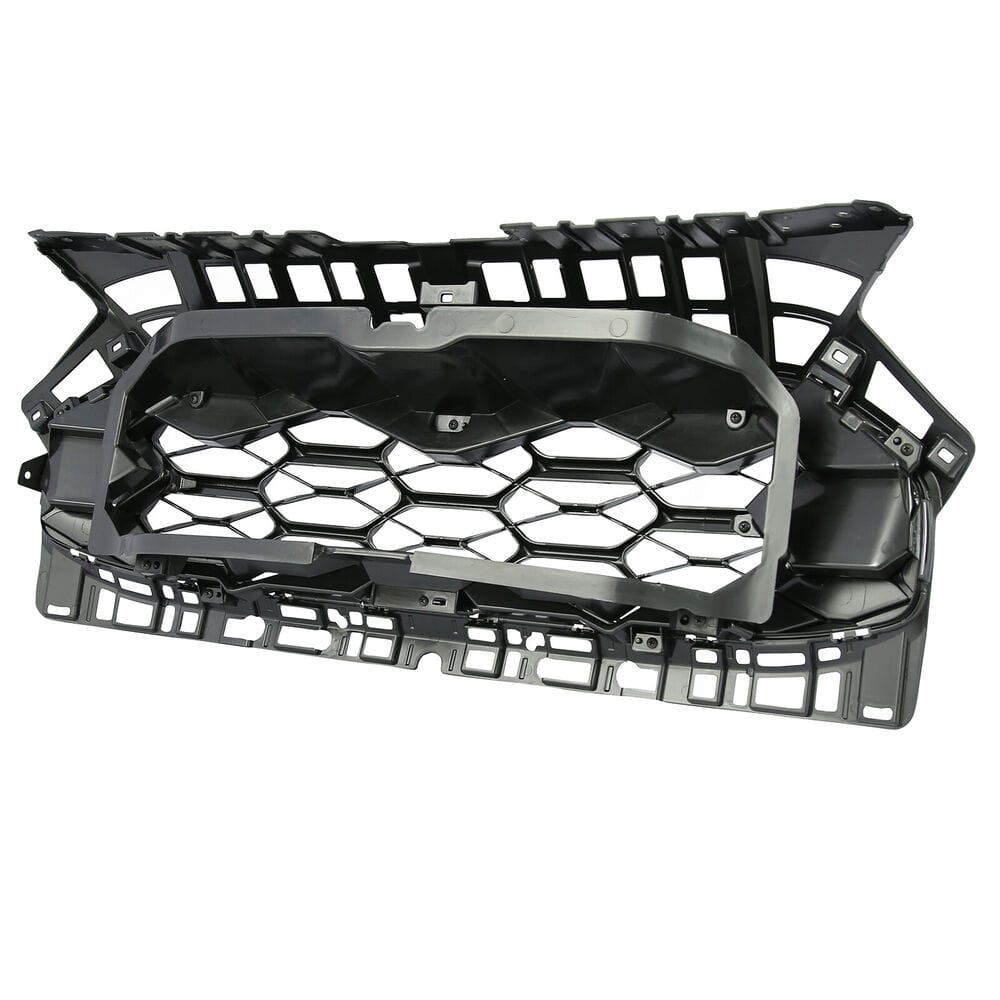 Forged LA For 2023 Honda HRV Front Bumper Upper Matt Black Honeycomb Grille Grill Plastic