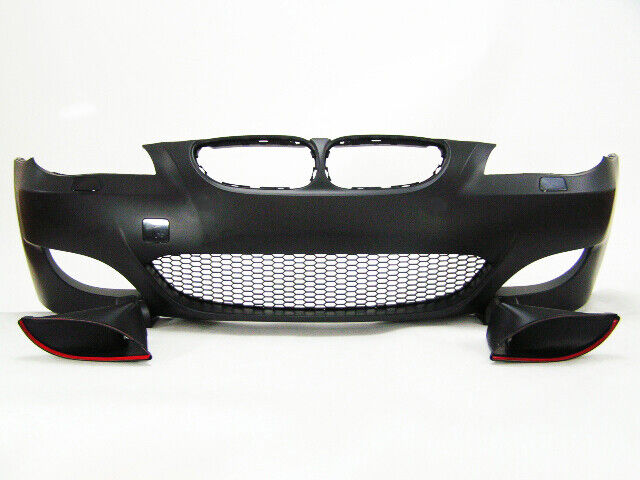 Forged LA For BMW 04-10 E60 E61 5 Series, M5 Style Front Bumper w/o PDC w/ Air Duct