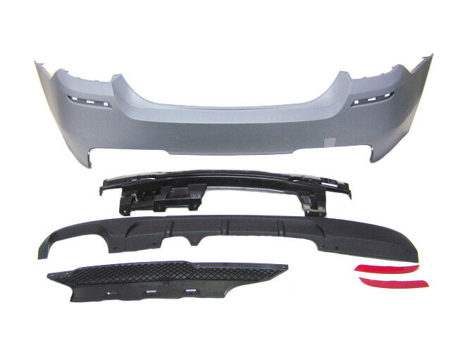 Forged LA For BMW 11-16 F10 5 Series, Performance Style Rear Bumper w/o PDC +528i Diffuser