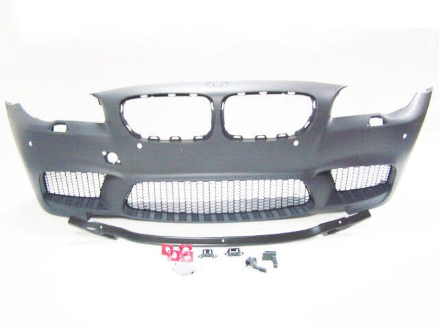 Forged LA For BMW 11-16 LCI & PRE-LCI F10 5 Series, M5 Style Air Type Front Bumper w/ PDC