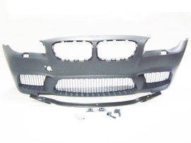 Forged LA For BMW 11-16 LCI & PRE-LCI F10 5 Series, M5 Style Front Bumper Air Type w/o PDC