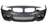 For BMW 12-18 3 Series F30 F31 , M2 Competition Style Front Bumper w/ PDC