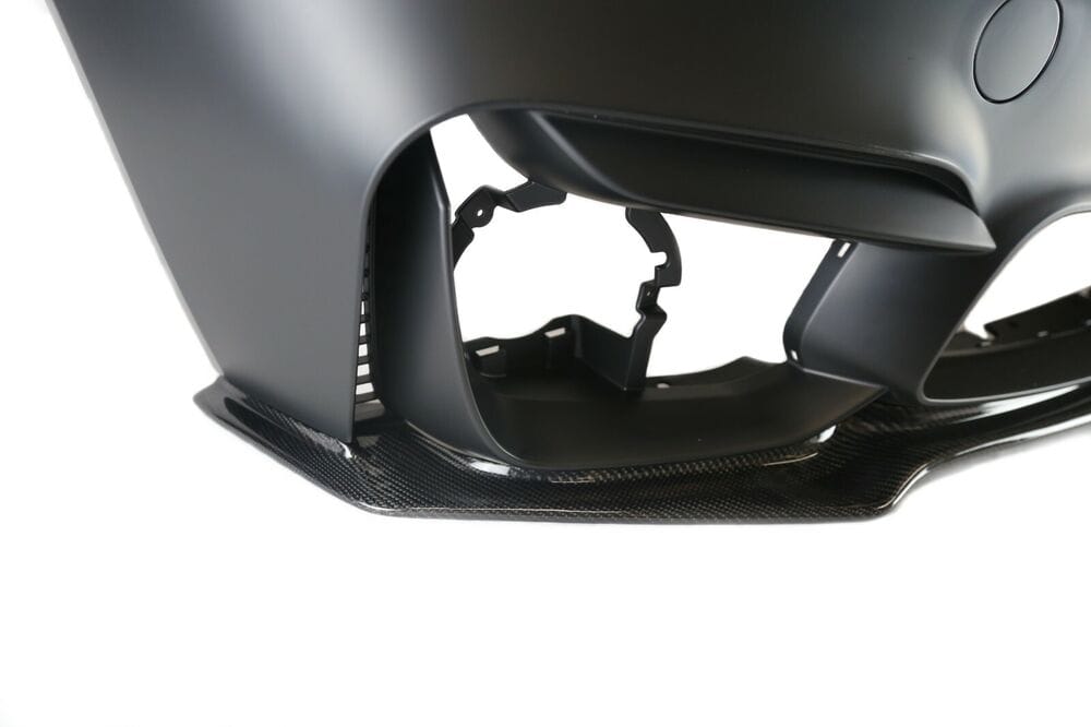 Forged LA For BMW 12-18 3 Series F30 , M3 Style Front Bumper Air Type w/o PDC + V-Style CF