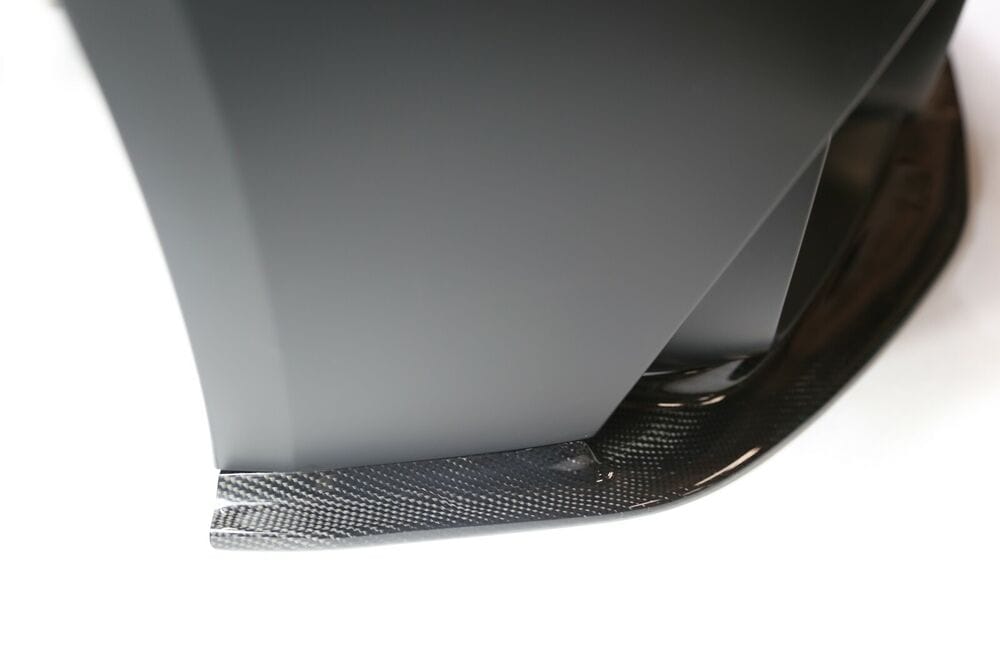 Forged LA For BMW 12-18 F30 M3 Style FOG Type Front Bumper W/O PDC+PSM-Style Carbon Lip