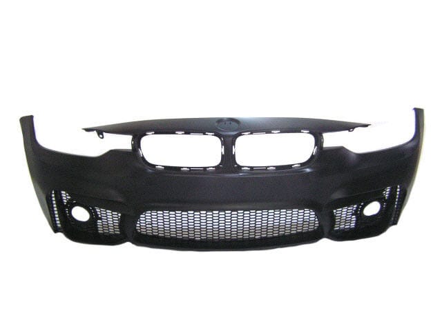Forged LA For BMW 12-18 F30 M3 Style FOG Type Front Bumper W/O PDC+PSM-Style Carbon Lip