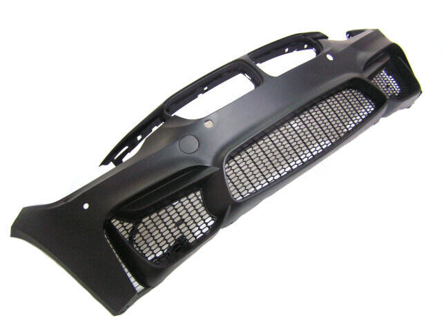 Forged LA For BMW 12-18 F30 Series, M3 Air Style Front Bumper w/ PDC + P Style Carbon Lip