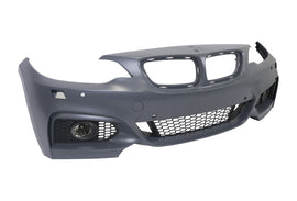 Forged LA For BMW 13-19 F22 F23 2 Series, M-Sport style Front Bumper w/ PDC + Fog Light