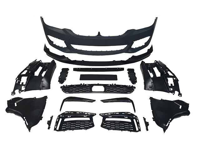 Forged LA For BMW 17-20 5 Series G30 M Performance Style Front Bumper Without PDC With ACC