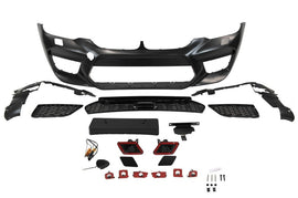 Forged LA For BMW 17-20 5 Series G30 M5 Style Air Type Front Bumper without PDC holes