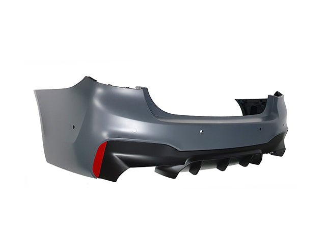 Forged LA For BMW 17-20 5 Series PRE-LCI G30 M5 Style Rear Bumper W/ PDC