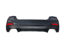 Forged LA For BMW 17-20 PRE-LCI G30 BMW M Performance Style Rear Bumper W/O PDC (SM PANEL)