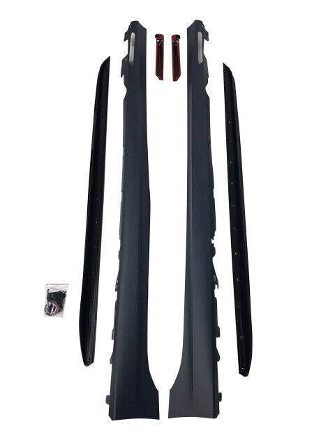 Forged LA For BMW 2019+ 3 Series G20, Peformance Style Side Skirts With AMB Light