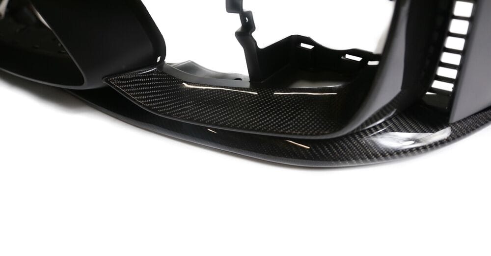 Forged LA For BMW F30 GoodGo M3 Style Front Bumper Performance Style Carbon Fiber Lip 3PC