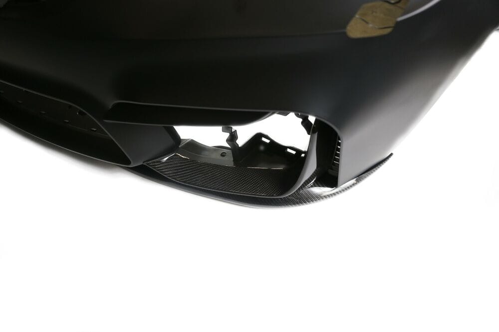 Forged LA For BMW F30 GoodGo M3 Style Front Bumper Performance Style Carbon Fiber Lip 3PC