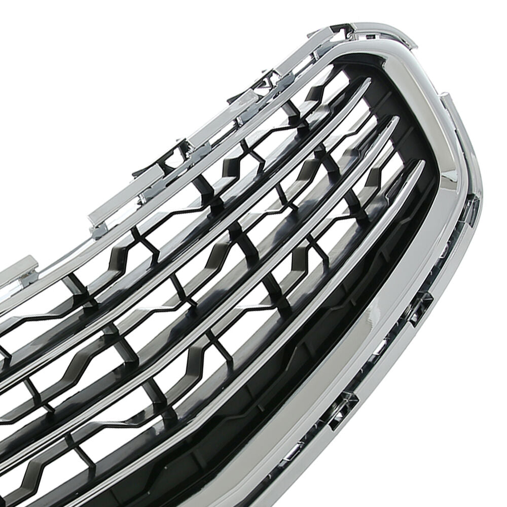 Forged LA For Chevrolet Cruze 2015 Cruze Limited 2016 Chrome Front Upper+Lower Mesh Grille