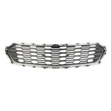 For Chevrolet Cruze 2016 2017 2018 Front Bumper Lower Grill Grille Chrome Black